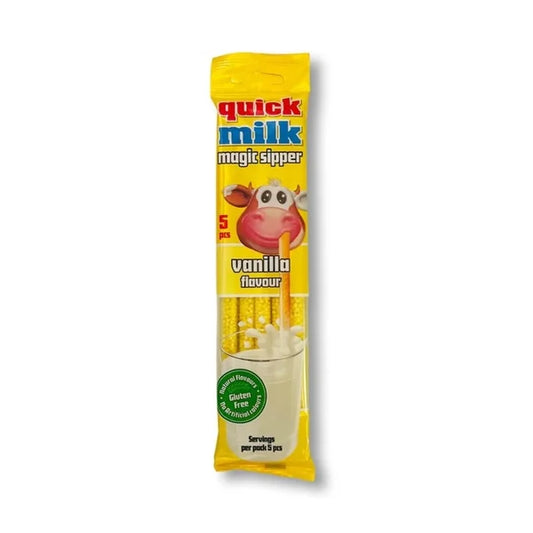 Quick milk magic sipper (rietjes) "vanille"