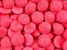 (72) Schuim met aardbeiensmaak