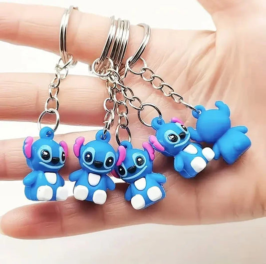 Sleutelhanger stitch met snoepsleutels